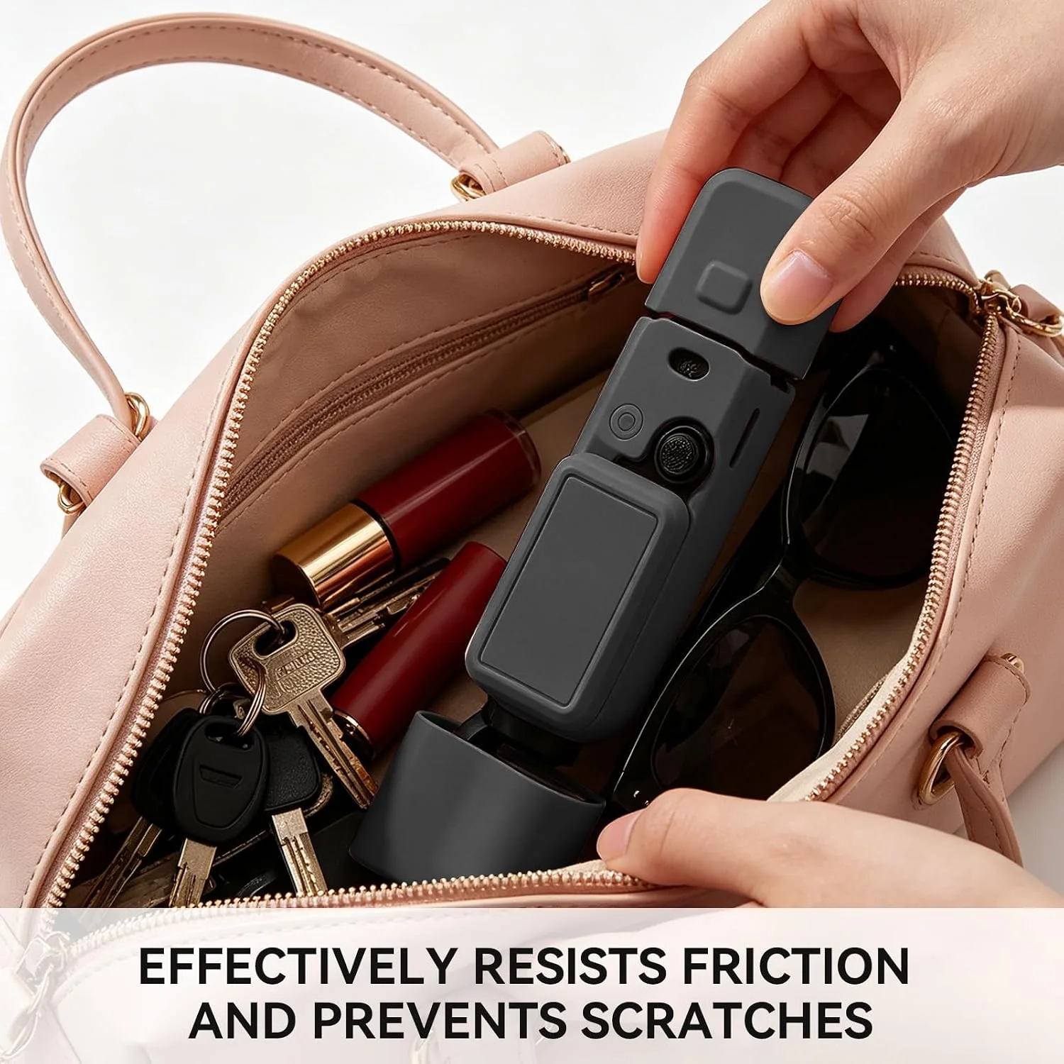 Protective Case for DJI Osmo Pocket 3/Xtra Muse Camera(Black)