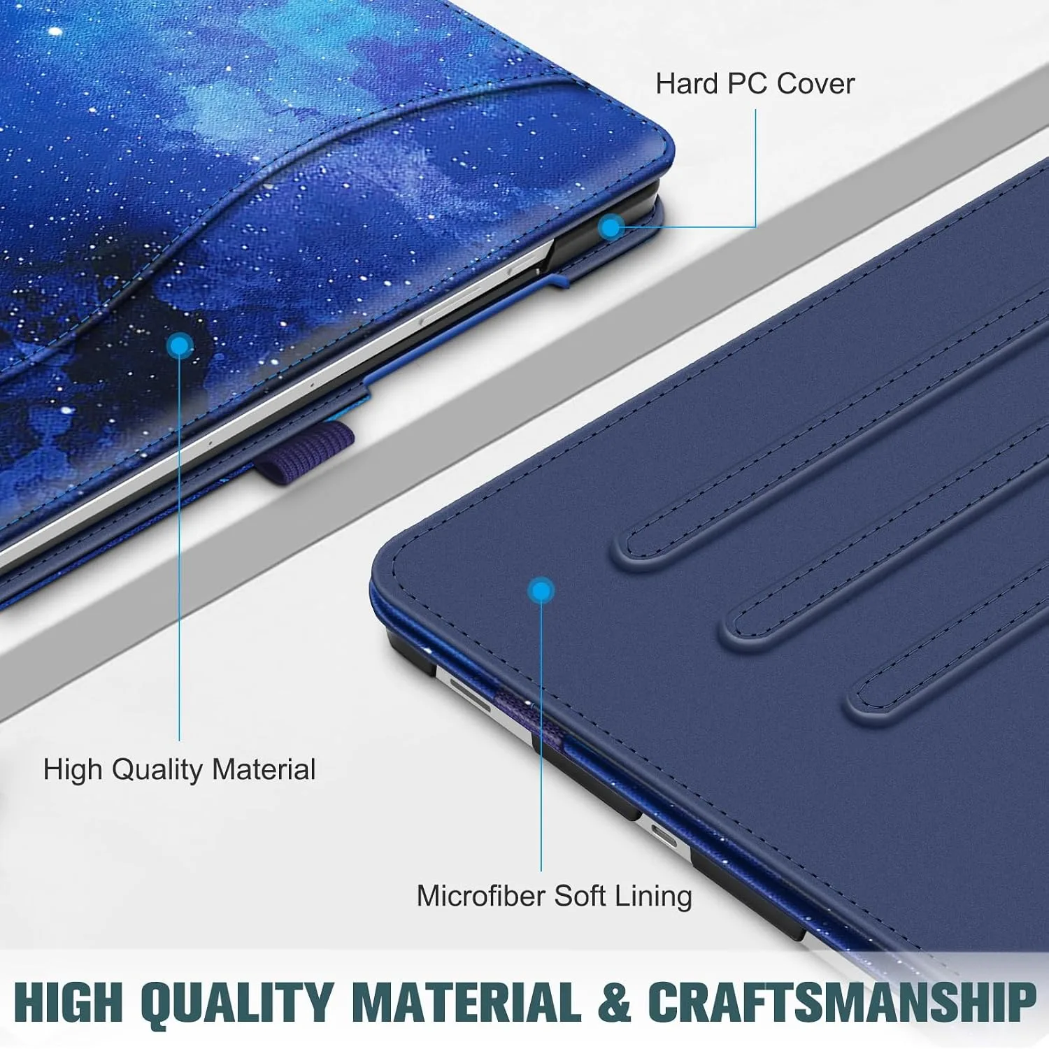 Fintie Multi-Angle Case for Samsung Galaxy Tab S10 Lite/S10 FE/S9 FE 10.9''