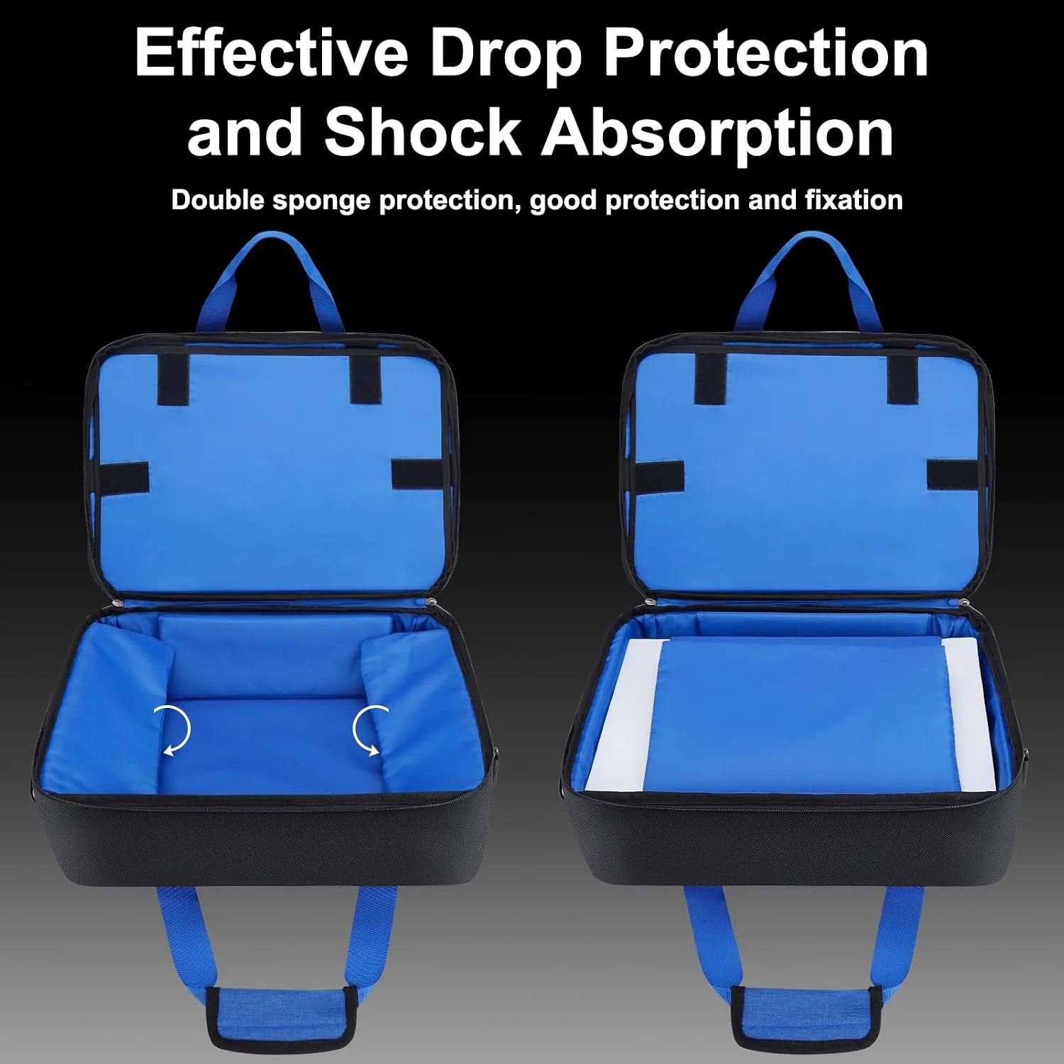 GDNasist Carrying Case Compatible with PS5/PS5 Pro/PS5 Slim