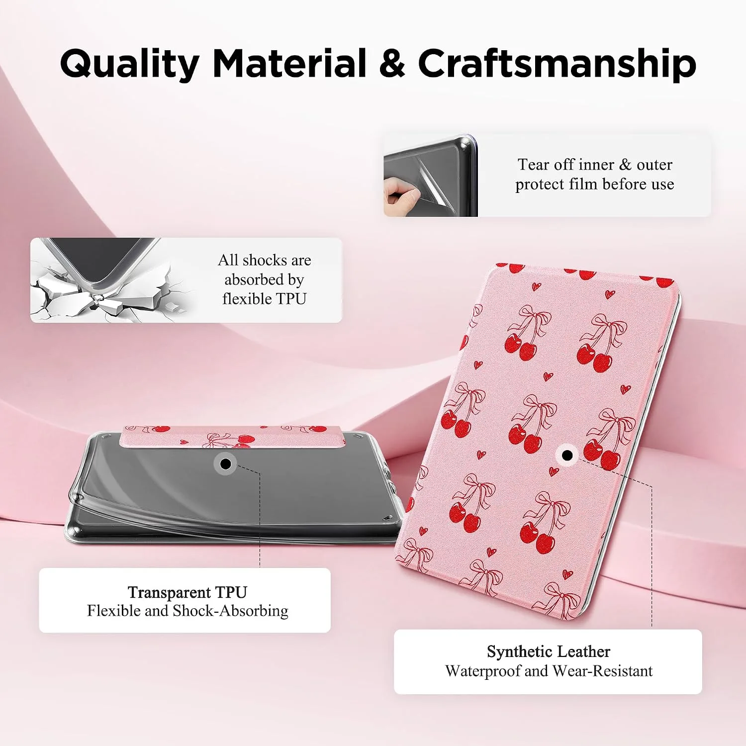 SESENSE Magnetic Case for 7'' Kindle Paperwhite 12th Gen 2024 & Colorsoft