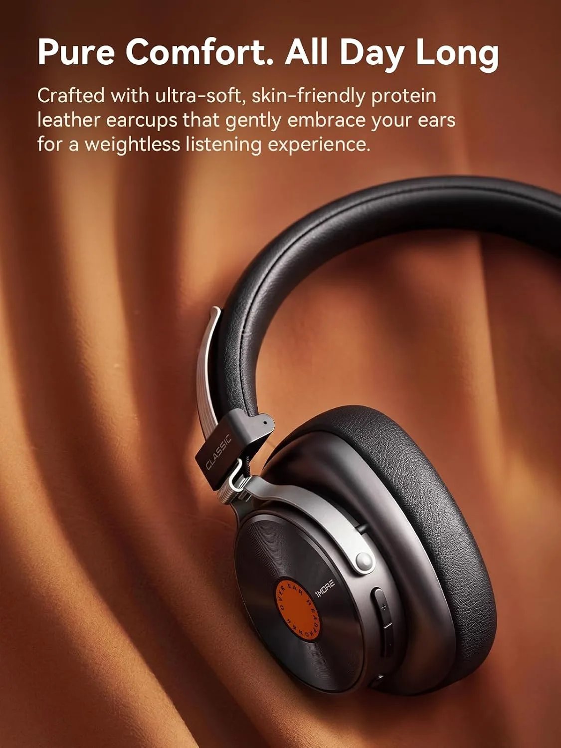 1MORE Classic HQ36 Wireless on-Ear Headphones, Hi-res Audio, Spatial Audio