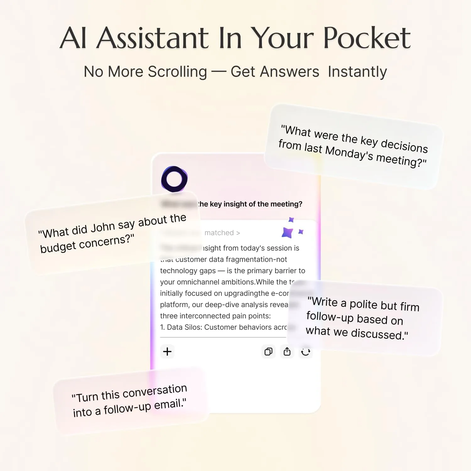 Flowtica AI Voice Recorder, Note Taking Device with Unlimited Transcription