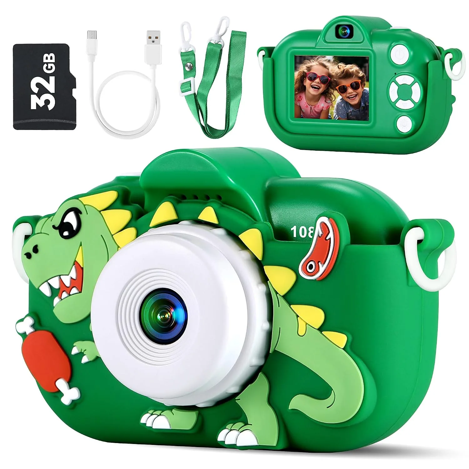 YEEHAO Christmas Birthday Gifts for Grandkids, Stocking Stuffers for Kids Camera