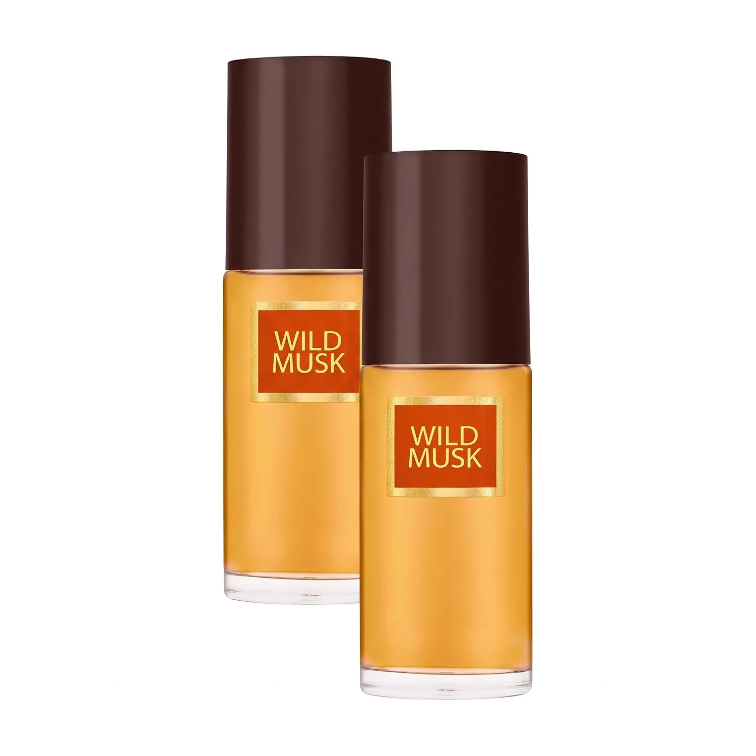 Wild Musk Eau de Cologne Spray, Vegan Formula, Perfume, Warm Spicy Scent, 1.5oz (Pack of 2)
