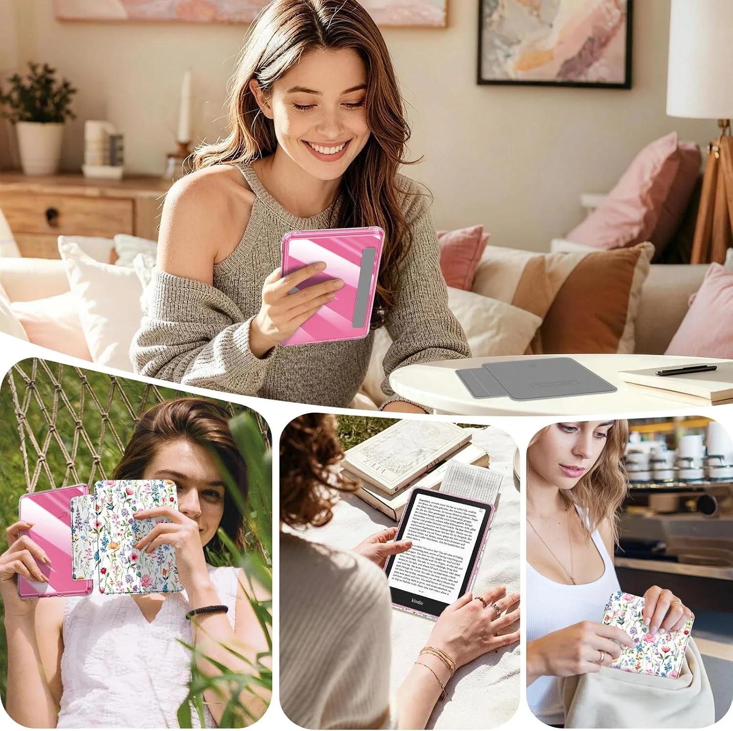 Fintie Detachable Case for Kindle Paperwhite 12th Gen 2024/Kindle Colorsoft