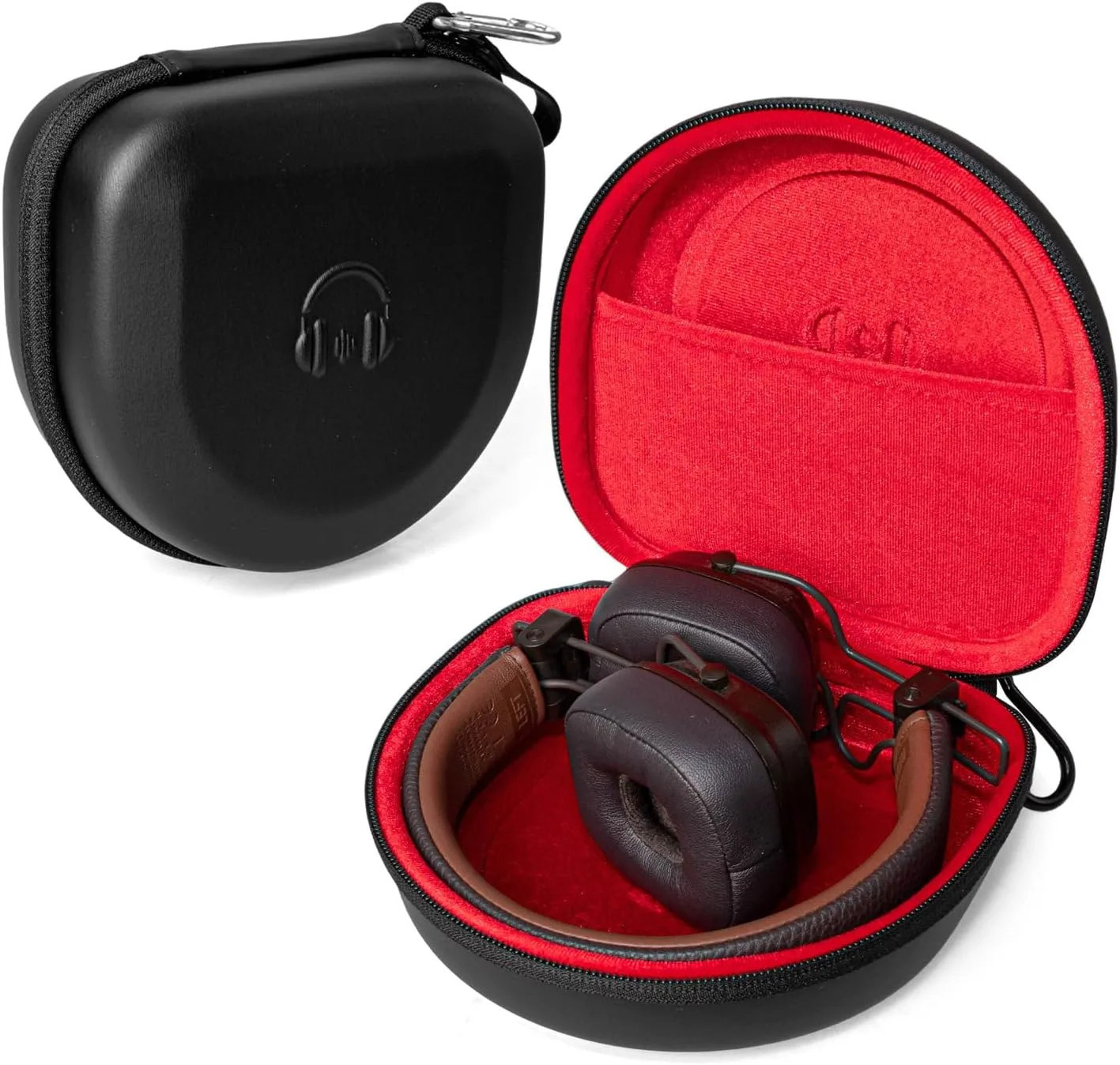 Compact Headphone Case for JBL Tune 520BT / 510BT / JR 320BT, Black