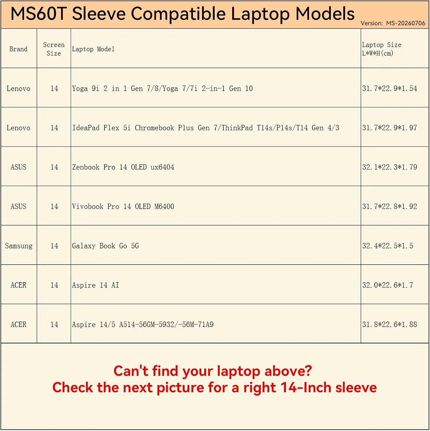 Smatree MS60TG Hard Protective 14 inch Laptop Case for Samsung/Lenovo/ASUS