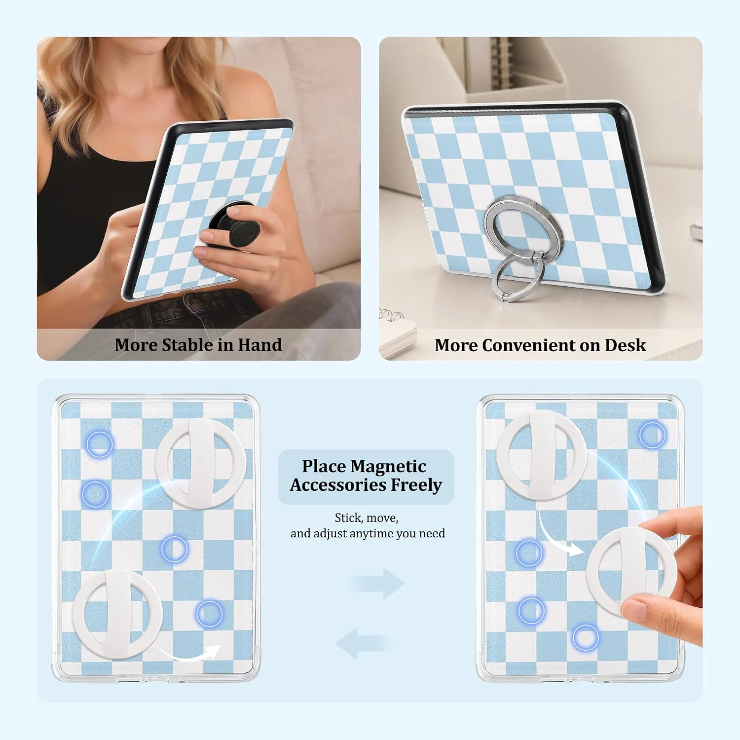 Back Panel Case for 7'' Kindle Paperwhite 12th Gen & Colorsoft