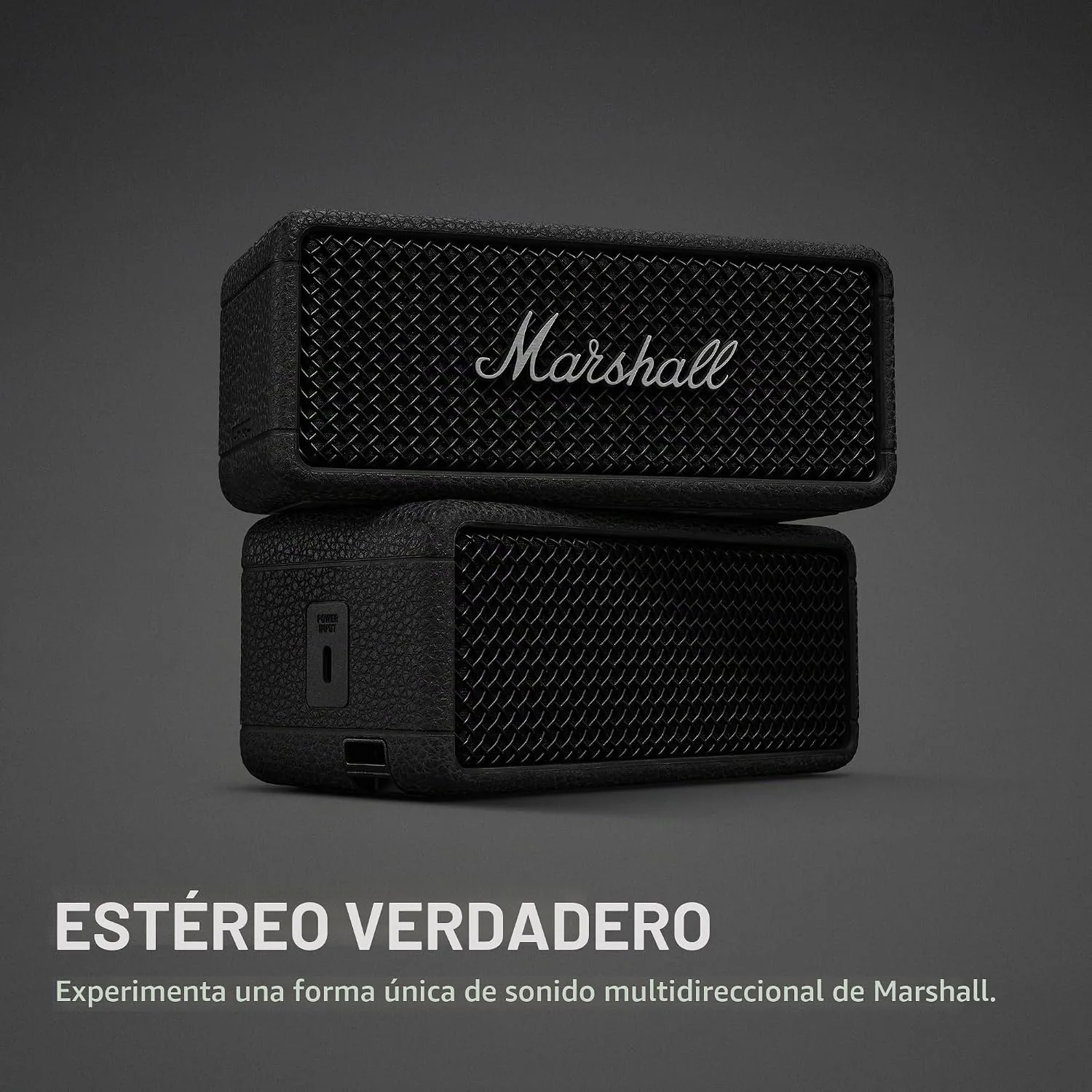 Marshall Emberton III Portable Bluetooth Waterproof Speaker - Black/Silver