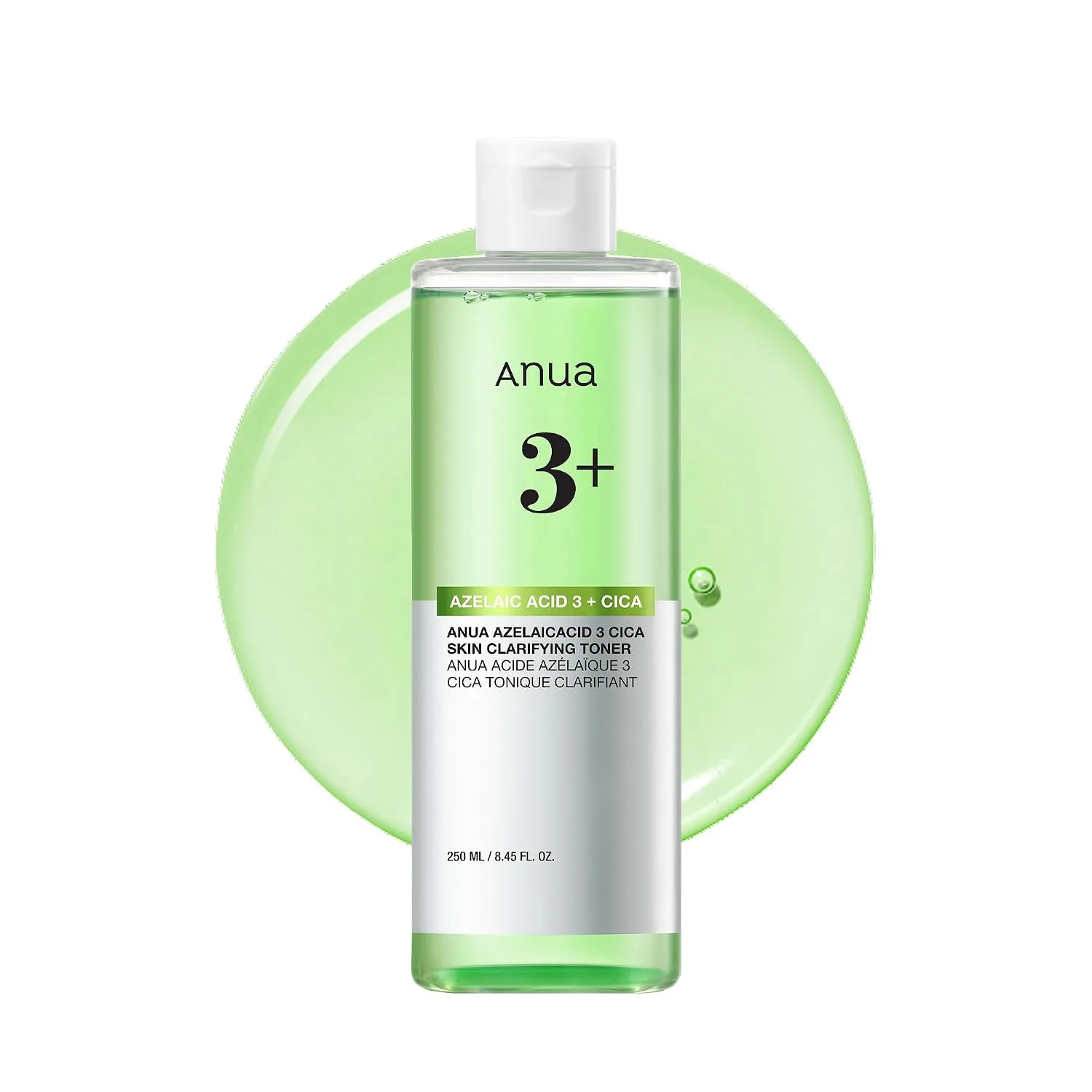 ANUA Azelaic Acid 3 CICA Clarifying Toner, 8.45 fl.oz