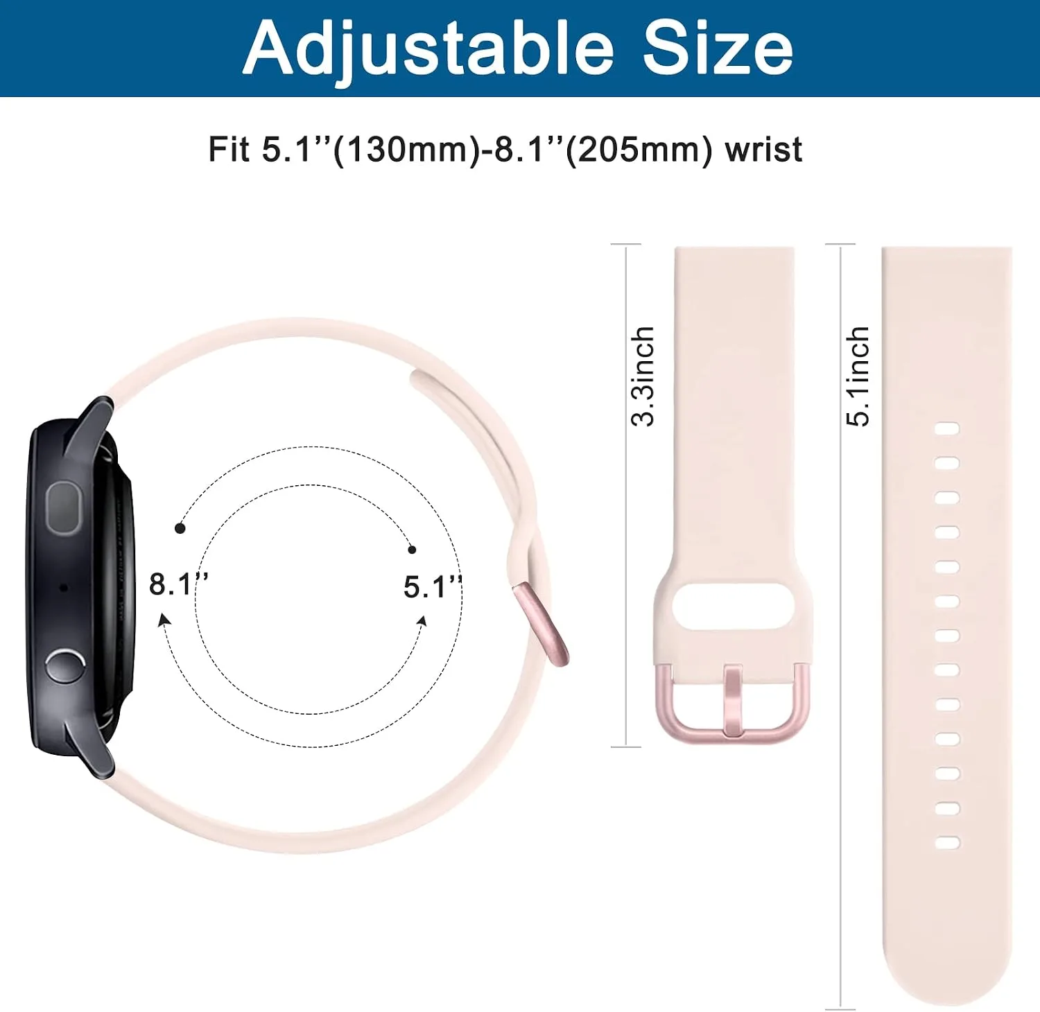 AK 4PACK Bands Compatible with COROS PACE 4 / PACE 3 / Pro/APEX 2 Pro/APEX Pro/APEX 46mm Men Women, 22mm Soft Sport Replacement Strap for Coros Pace 4/3 Watch