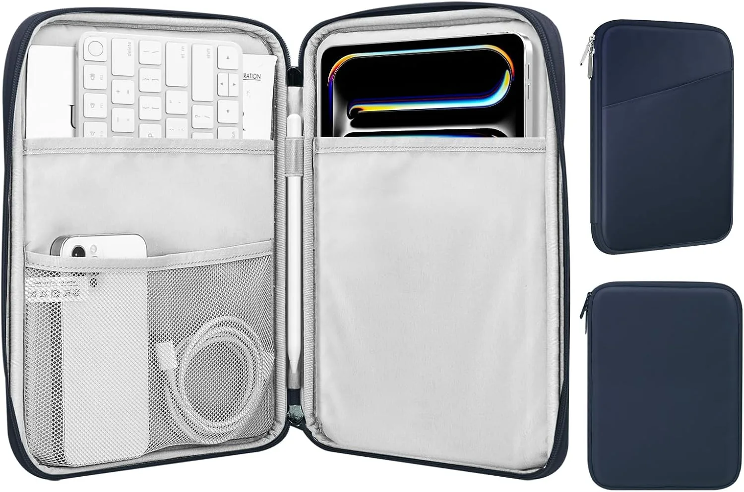 MoKo 13 Inch Tablet Sleeve Bag Carrying Case with Accessory Pocket