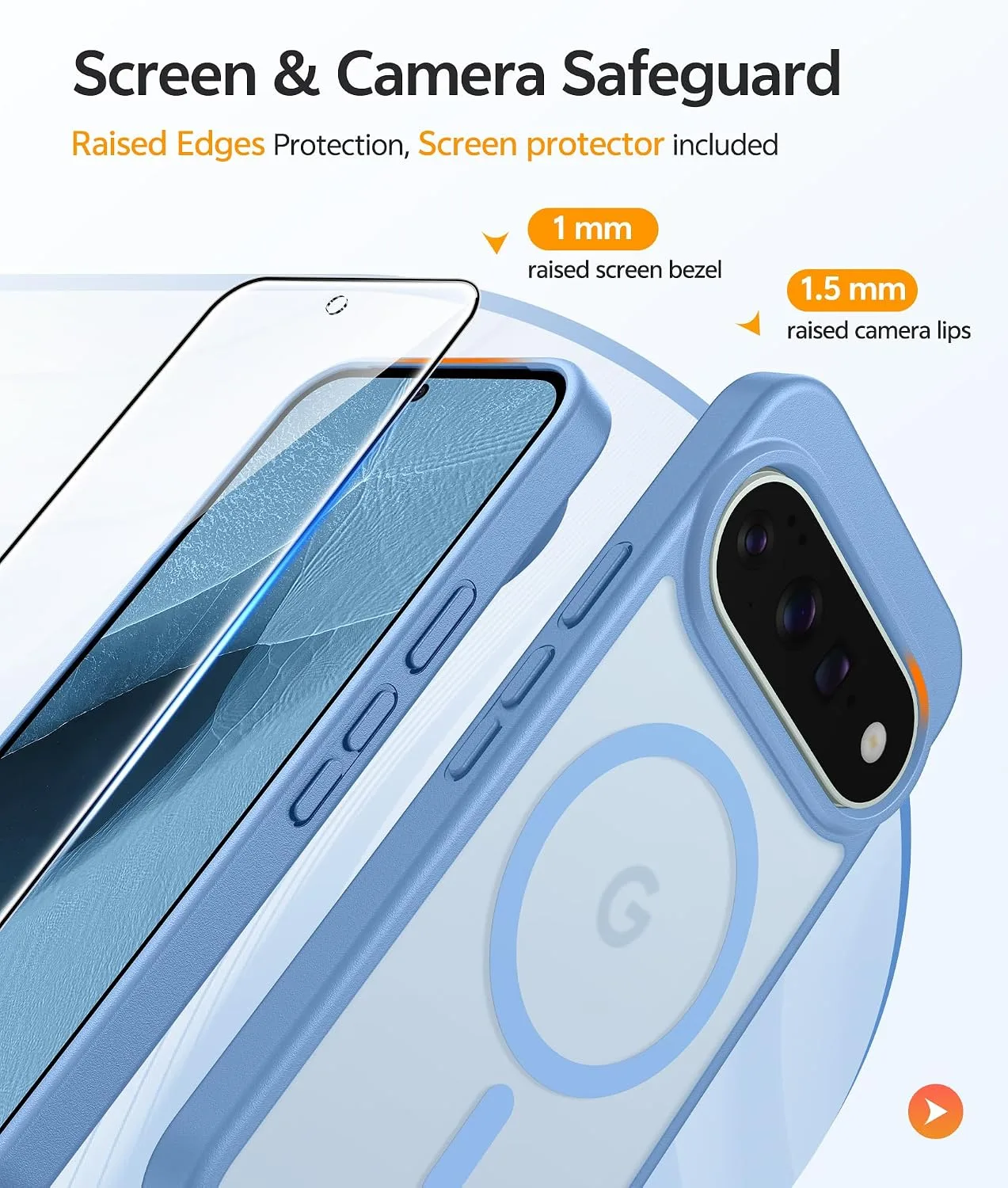 FNTCASE for Google Pixel 11 Pro XL Case, Fit for Magsafe, Screen Protector