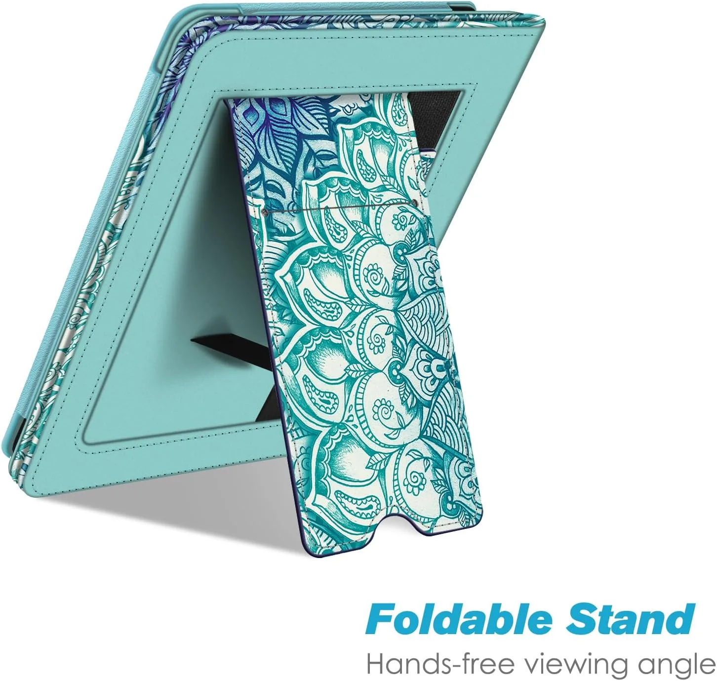 Fintie Stand Case for 6" Kindle Paperwhite 10th Gen 2018, Emerald Illusions
