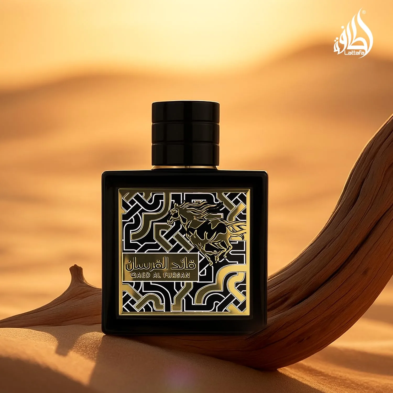 Lattafa Qaed Al Fursan for Men Eau de Parfum Spray, 3.04 Ounce