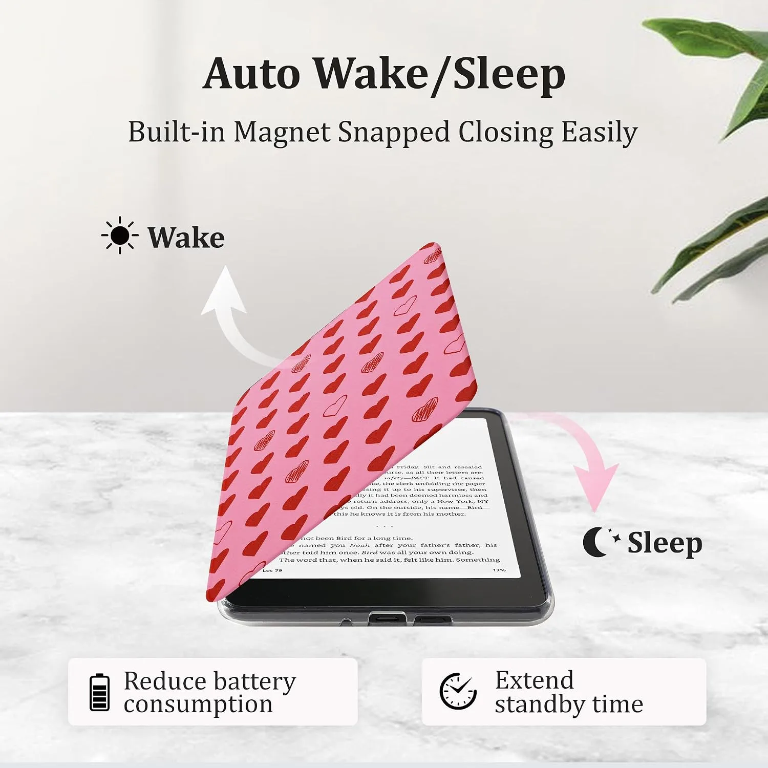 Clear Case for 7'' Kindle Paperwhite 12th Gen 2024 & Colorsoft
