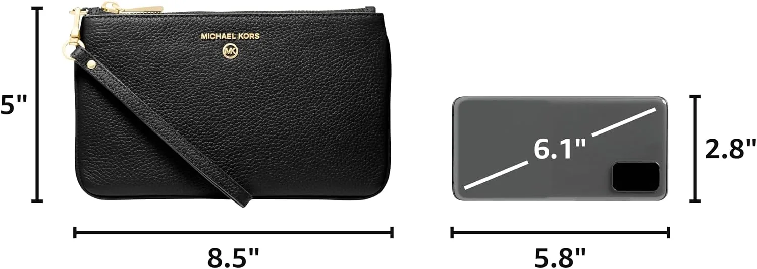 Michael Kors Jet Set Charm Medium Top Zip Wristlet