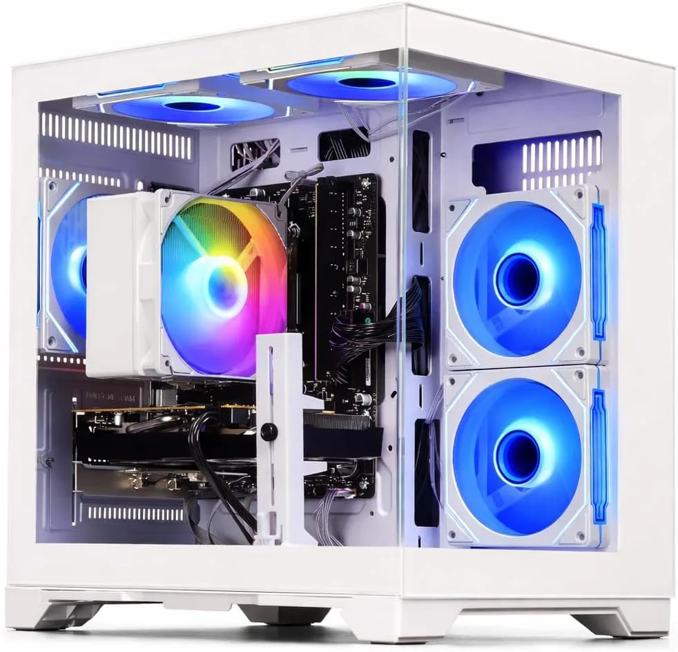 Gaming PC Desktop - Ryzen 7, Radeon RX 6500XT 4GB 512GB SSD 16GB RAM