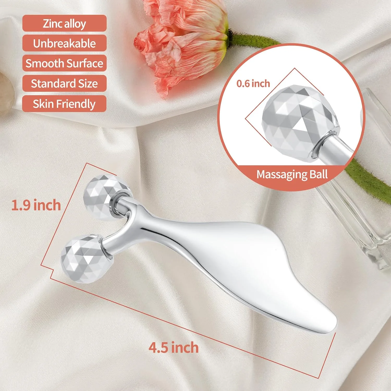 Running man 3D Face Roller for Face, Neck & Eyes, Facial Massage Tool