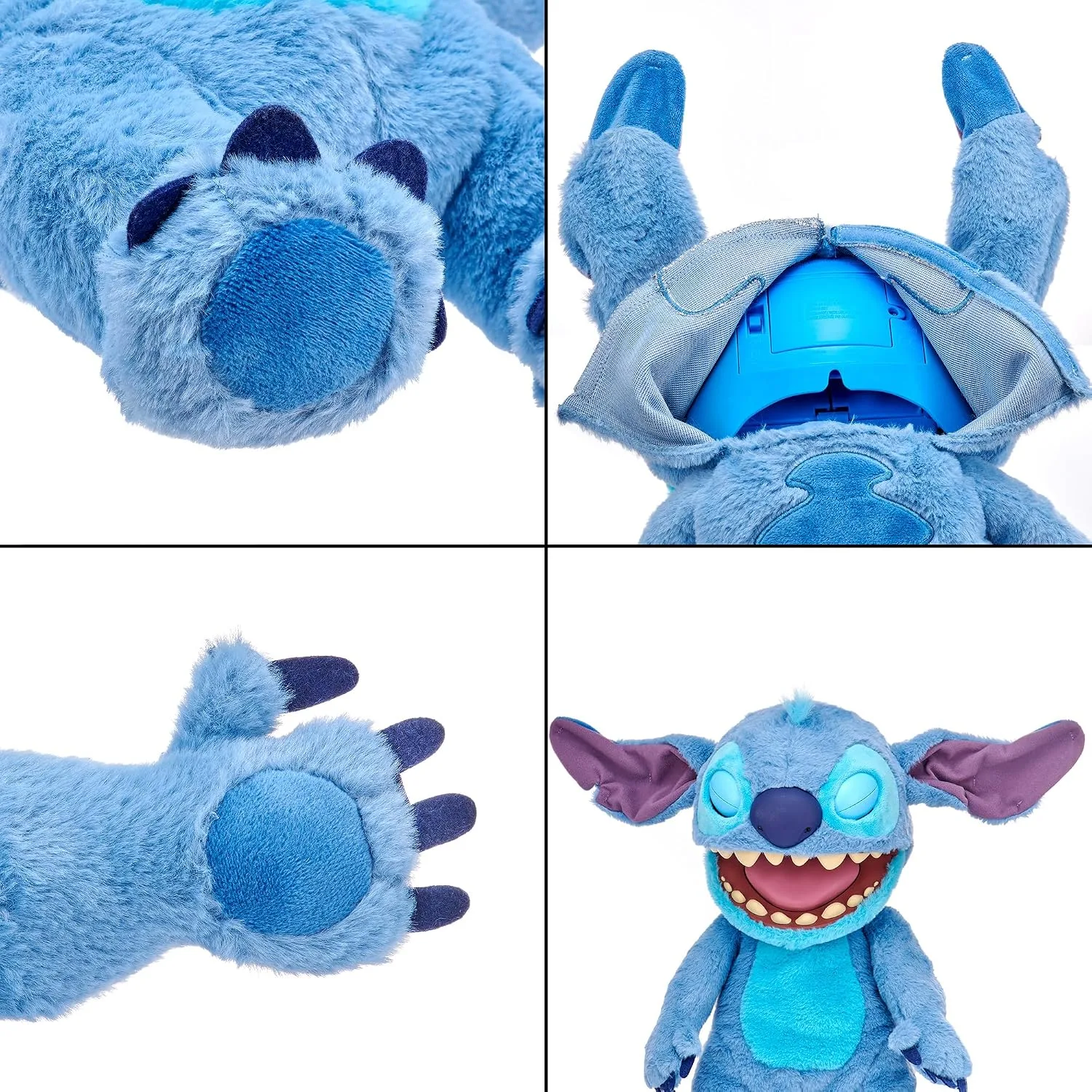 Wow! Stuff Disney Stitch Puppetronic by RealFX | Looks, Feels & Sounds Real! | Disney's Lilo & Stitch | Over 100 Action & Sounds | 18" High | Ages 6+