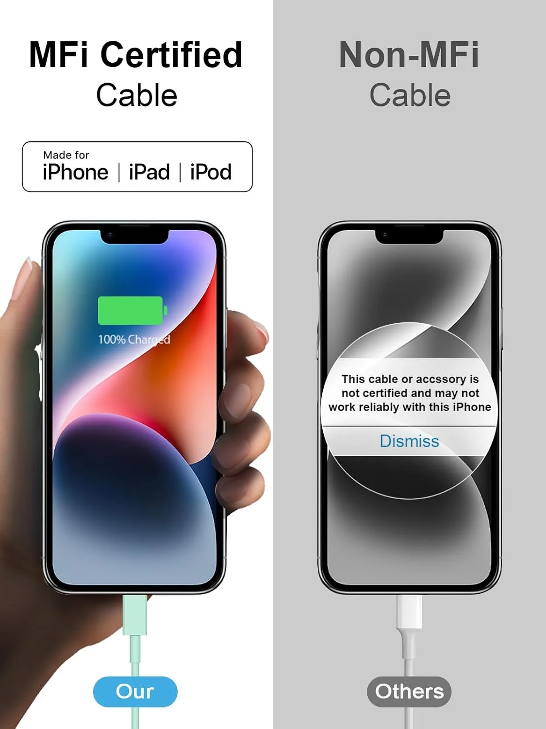 iPhone 14 13 12 11 Super Fast Charger [2Pack] cargador 20W Rapid USB C Wall Charger Block with 6FT Fast Charging Cable Compatible with iPhone 14/13/12/11/Pro/Pro Max/Mini/Xs Max/XR/X, iPad - Green