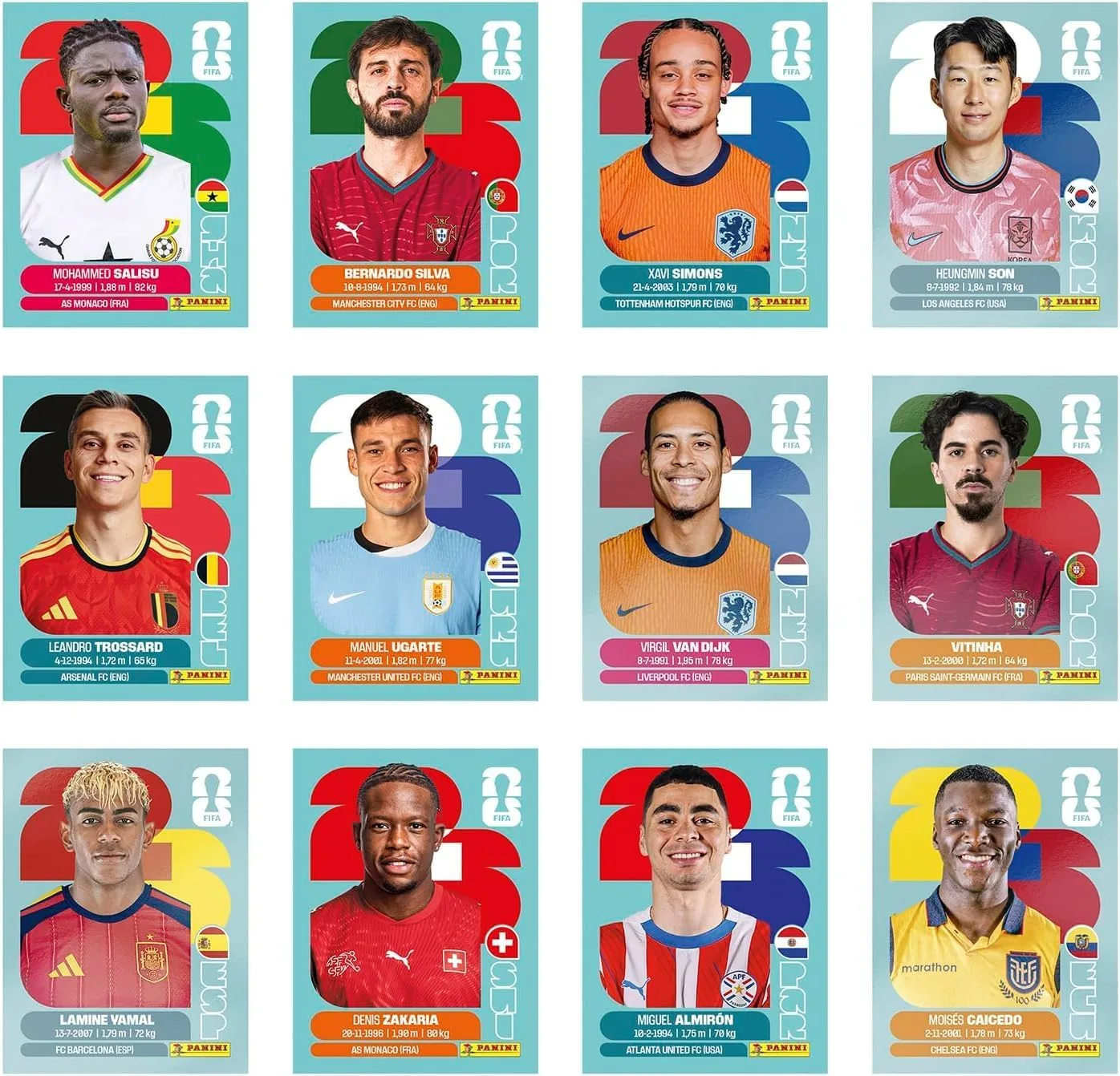 Panini FIFA World Cup 2026 Sticker - Box of 100 Bags