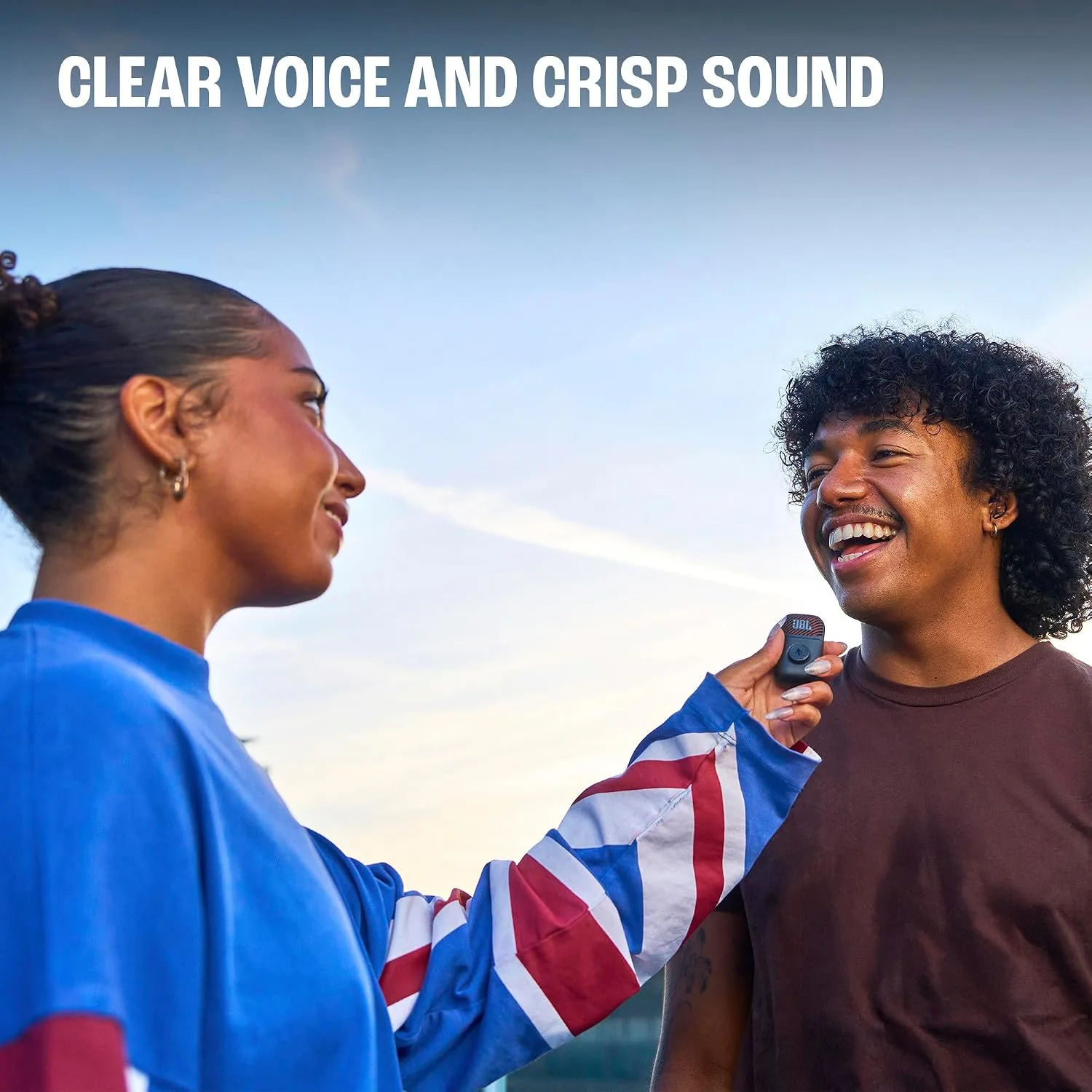 JBL EasySing Mic Mini - Real-Time Vocal Removal - Black