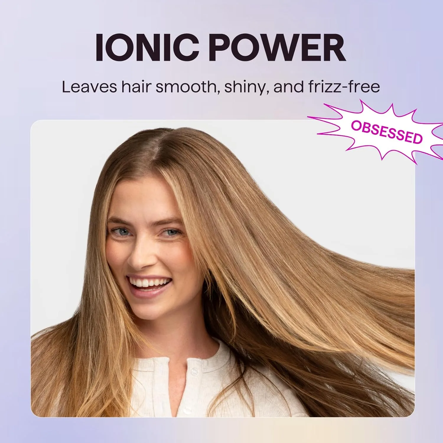 Wavytalk Blown Away Ionic Hair Dryer with Diffuser for Curly Hair