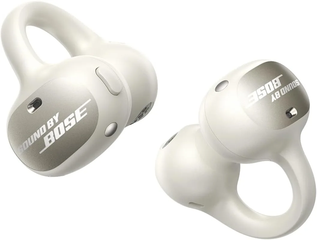 Baseus Inspire XC1 Open Ear Clip-On Earbuds, Sound by Bose, Dolby Audio, Adaptive Tunning Sound, Hybrid 2-Way Driver, Zero-Sense Air Cushion, 4-Mic Adaptive Clear Calls, IP66 Waterproof, 40H Playtime
