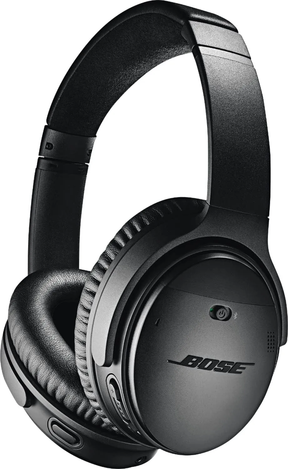 Bose QuietComfort 35 (Series II) Wireless Headphones, Noise Cancelling, with Alexa voice control – Triple Midnight (Renewed)