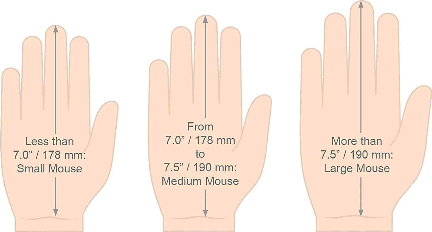 Evoluent – Inventor of The Vertical Mouse – VMDL Ergonomic Vertical Mouse Right Hand Large Wired USB, Sculpted for Comfort, Reduces Wrist Strain, 4 Speeds, 6 Customizable Buttons in Windows