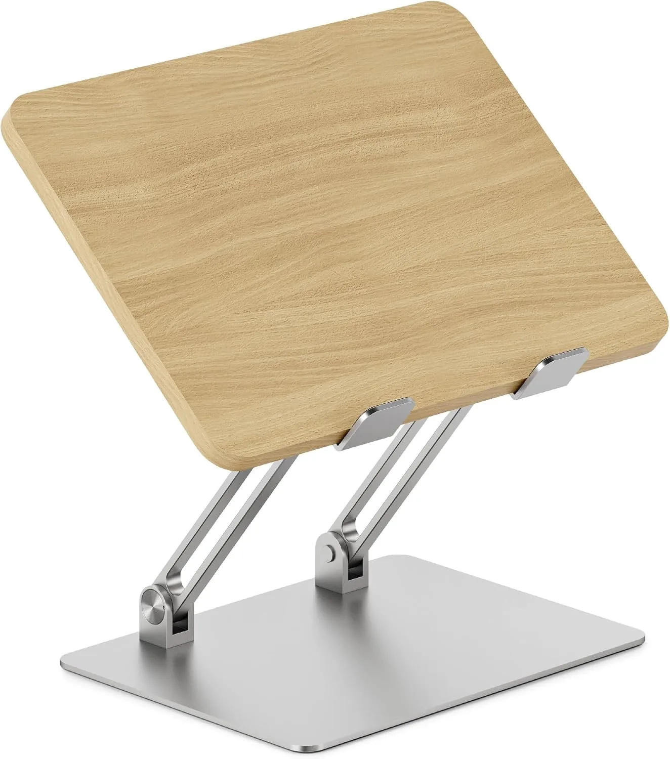 Branch Adjustable Laptop Stand, Portable Wooden Laptop Riser