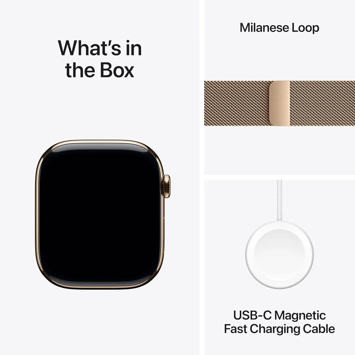 Apple Watch Series 11 [GPS + Cellular 46mm] Smartwatch with Gold Titanium Case with Gold Milanese Loop - M/L. Sleep Score, Fitness Tracker, Health Monitoring with AppleCare+ (2 Years)