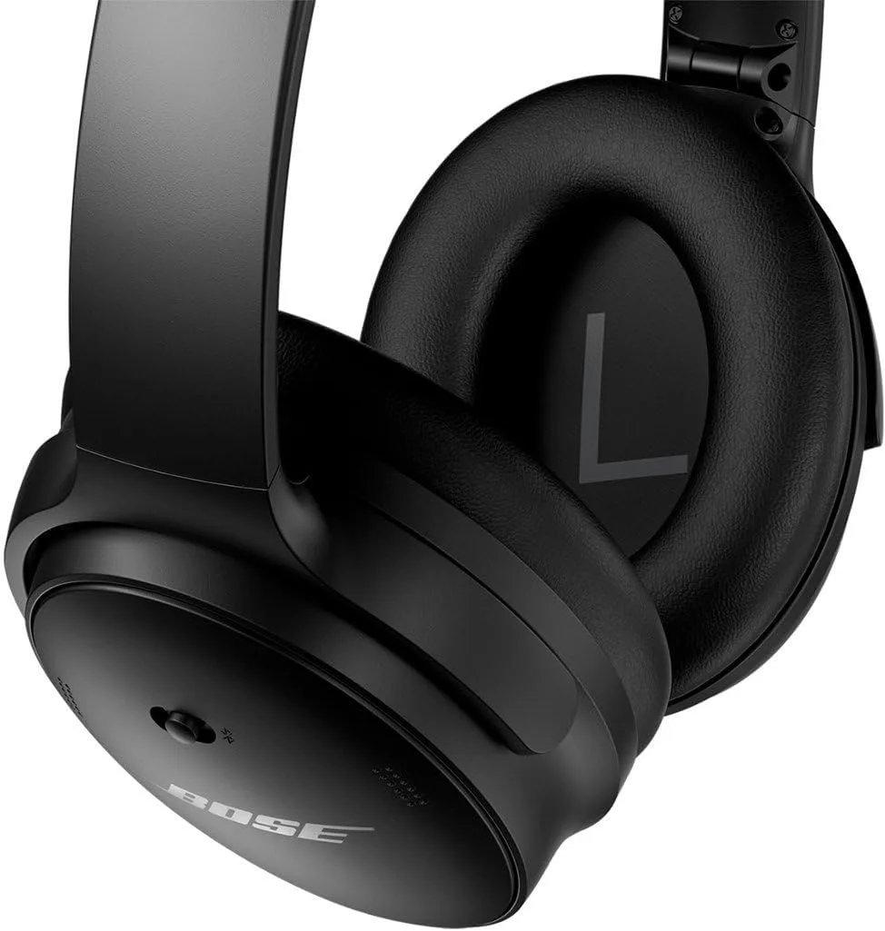 Bose QuietComfort 45 Bluetooth Wireless Noise Cancelling Headphones - Triple Black (Renewed)
