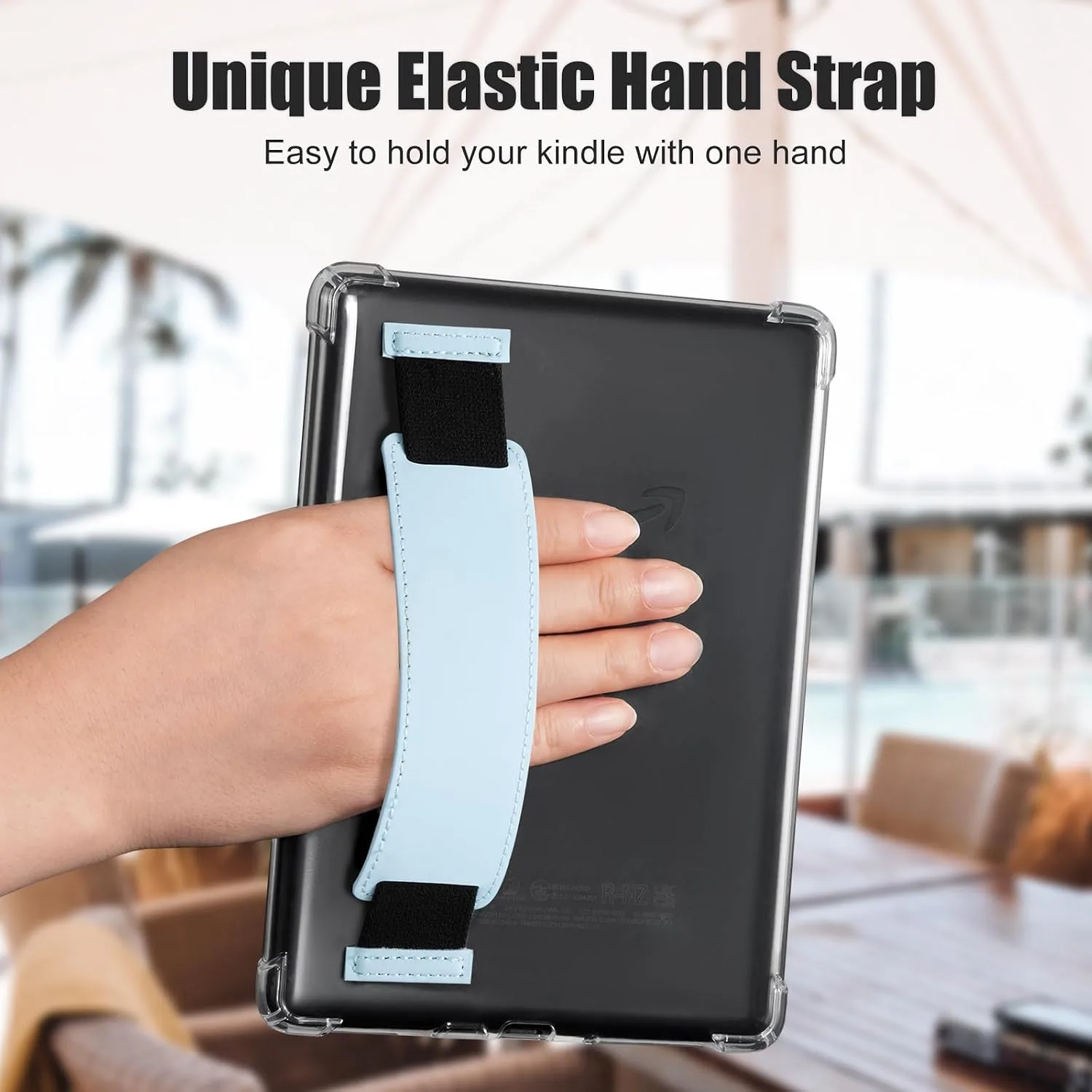 iDLEHANDS Clear Case for 6" Kindle 2024 and 2022 (11 Generation) - Ultra-Slim Soft TPU Transparent Cover, Lightweight & Durable Protection
