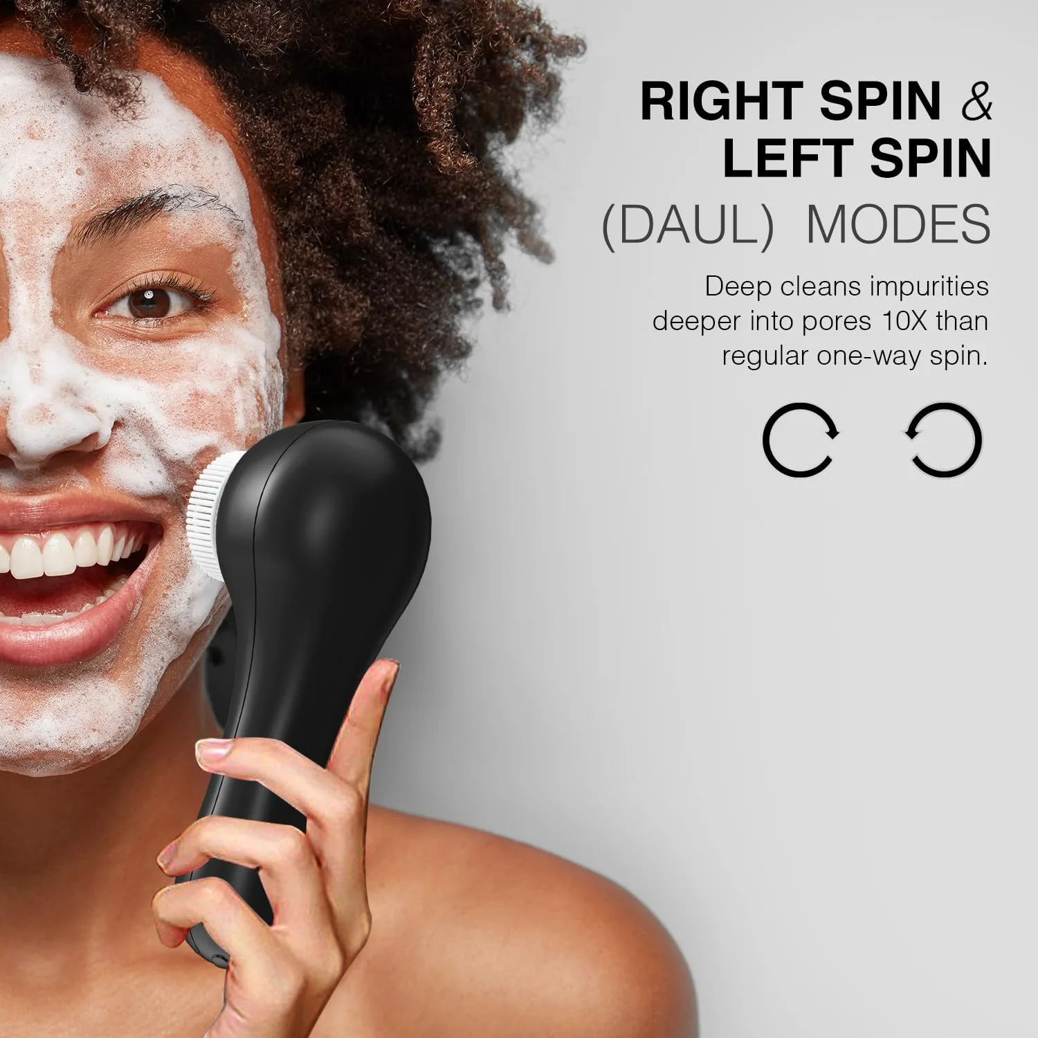 UMICKOO Rechargeable Rotating Face Scrubber