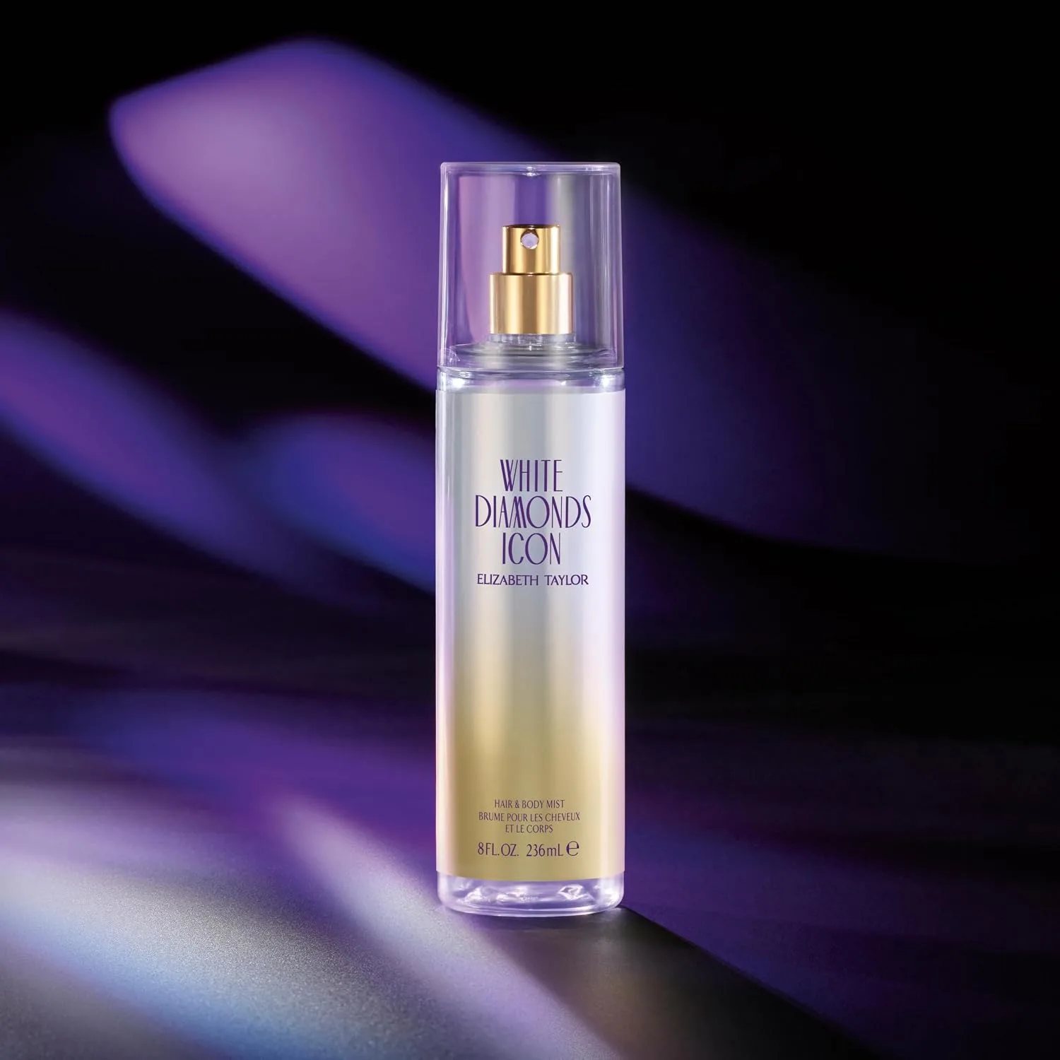 Elizabeth Taylor White Diamonds Icon Hair & Body Mist, 8 fl oz