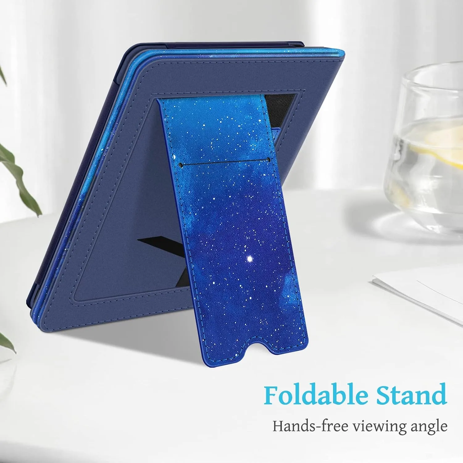 Fintie Stand Case for 6" Kindle 11th Generation 2024/2022, Starry Sky