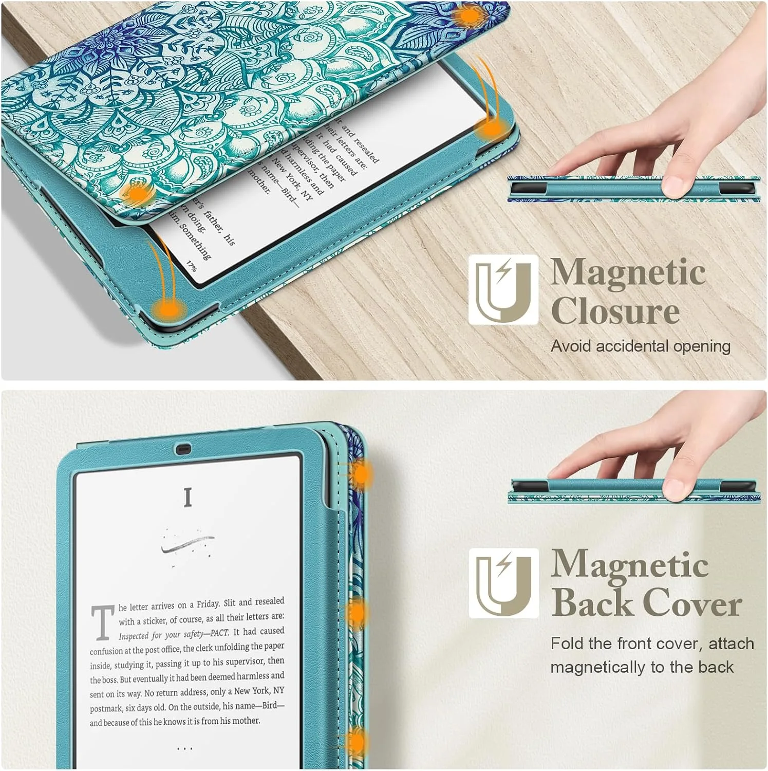 Fintie Case for 7"/6.8" Kindle Paperwhite 12th/11th Gen & Kindle Colorsoft