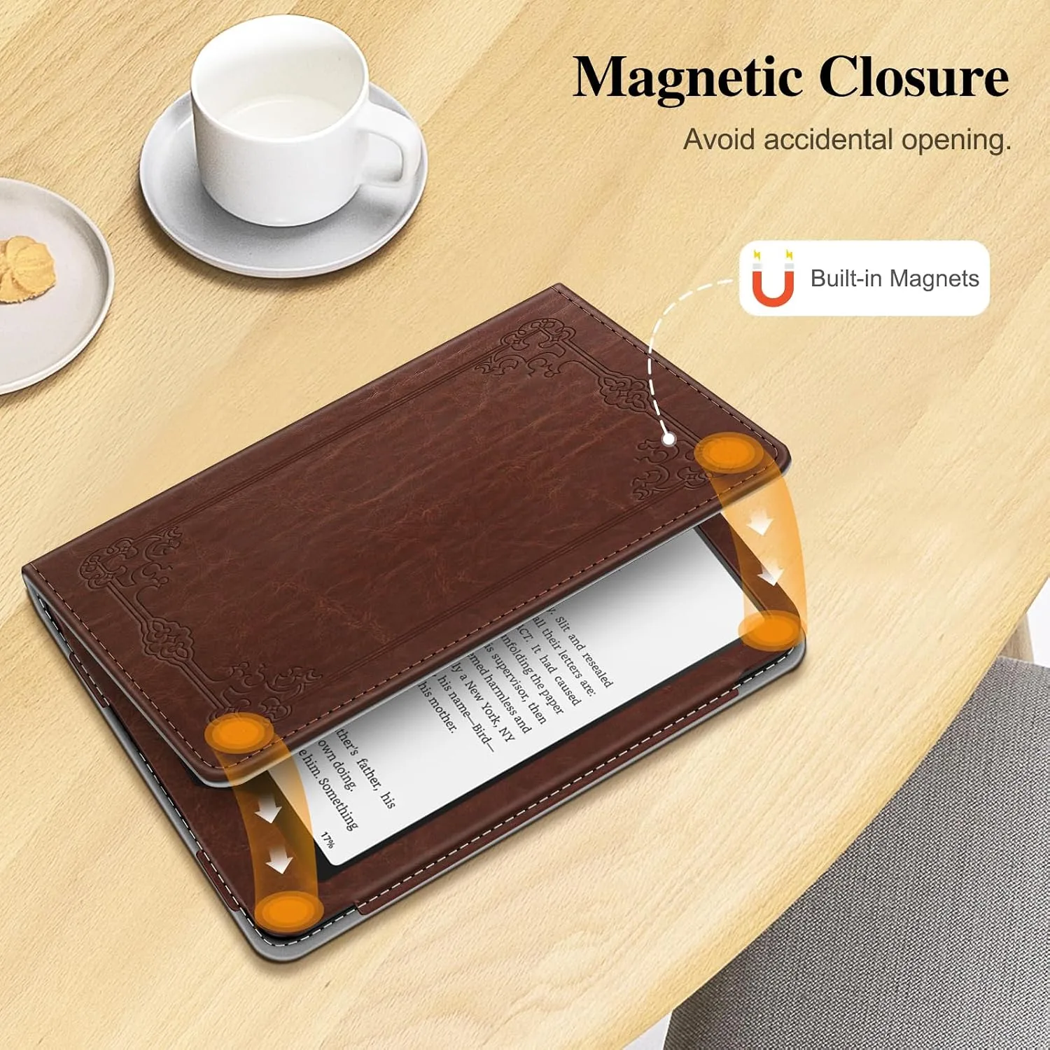 Fintie Folio Case for Kindle Paperwhite 12th/11th Gen & Kindle Colorsoft