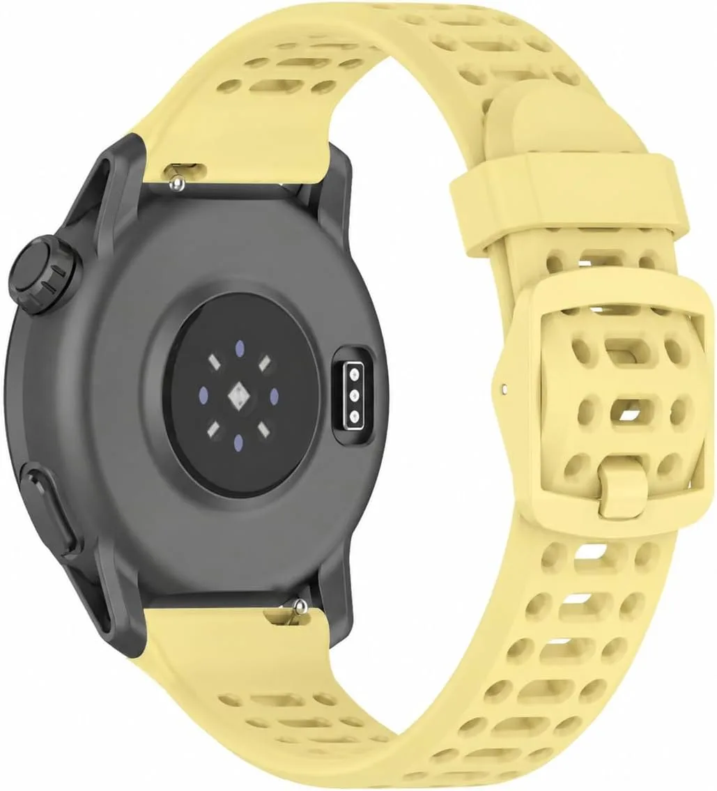 Watch Band for Coros PACE 2/APEX 2/APEX 42mm, 20mm Quick Release Silicone Replacement Band
