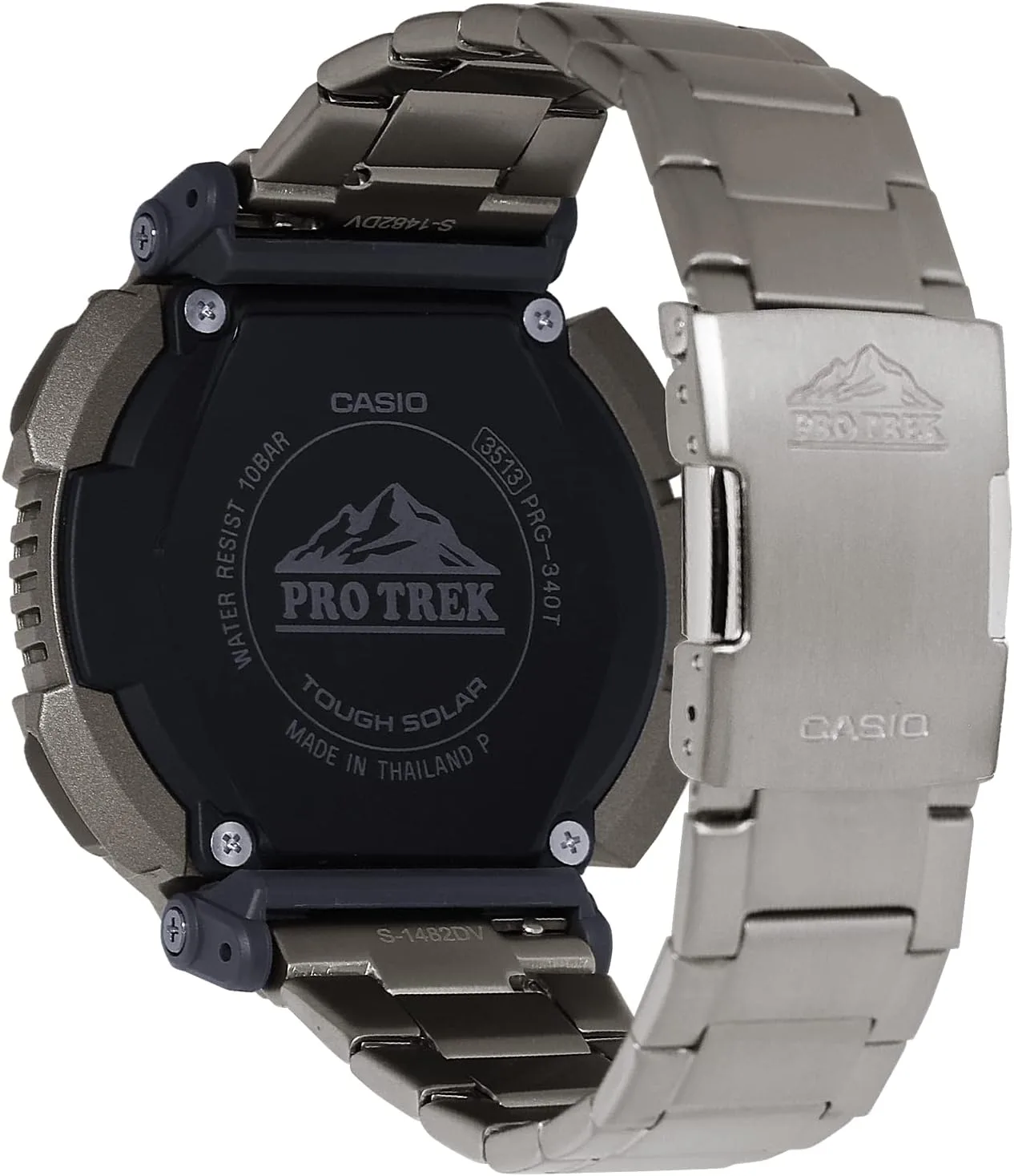 Casio PRG340 Series | Pro Trek | 100 Meter Water Resistance | Compass | Alt/Baro-Thermo | Tough Solar Power | 1-100 SEC Stopwatch | Countdown Timer | World Time