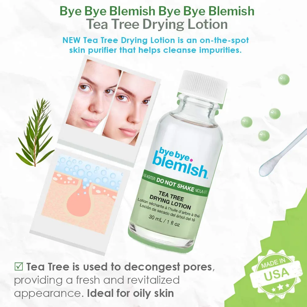 Bye Bye Blemish Tea Tree Drying Lotion Salicylic Acid Pimple Spot Treatment