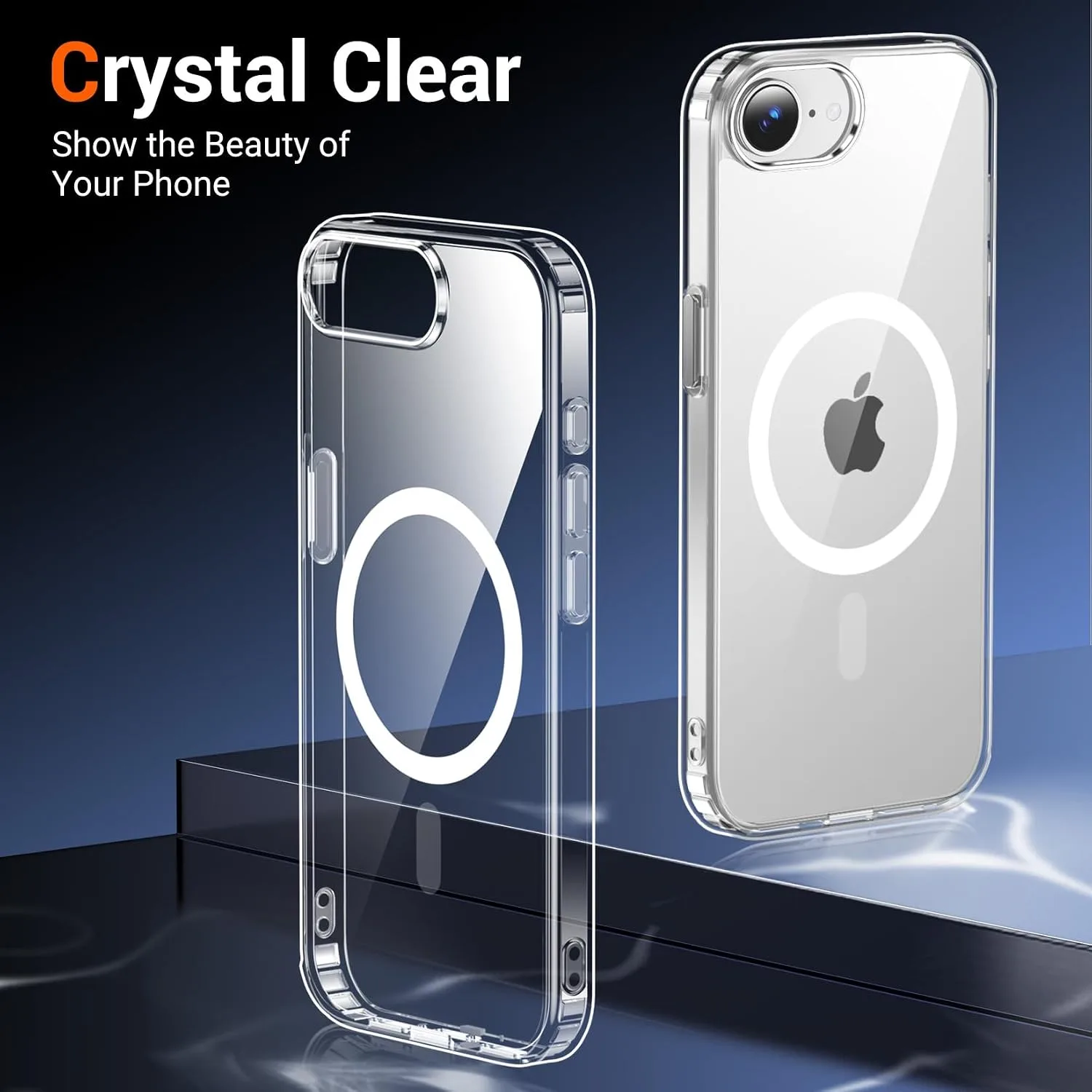 Temdan for iPhone 17e/16e Case with Screen Protector Clear