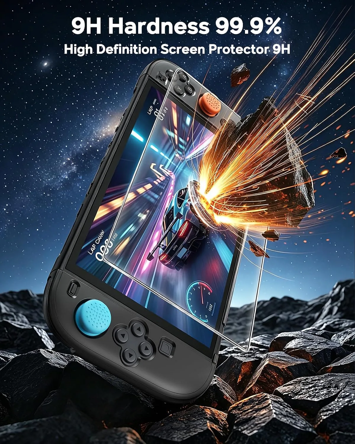 Switch 2 Cover Case&Screen Protector, FYOUNG Dockable Shell for Nintendo 2