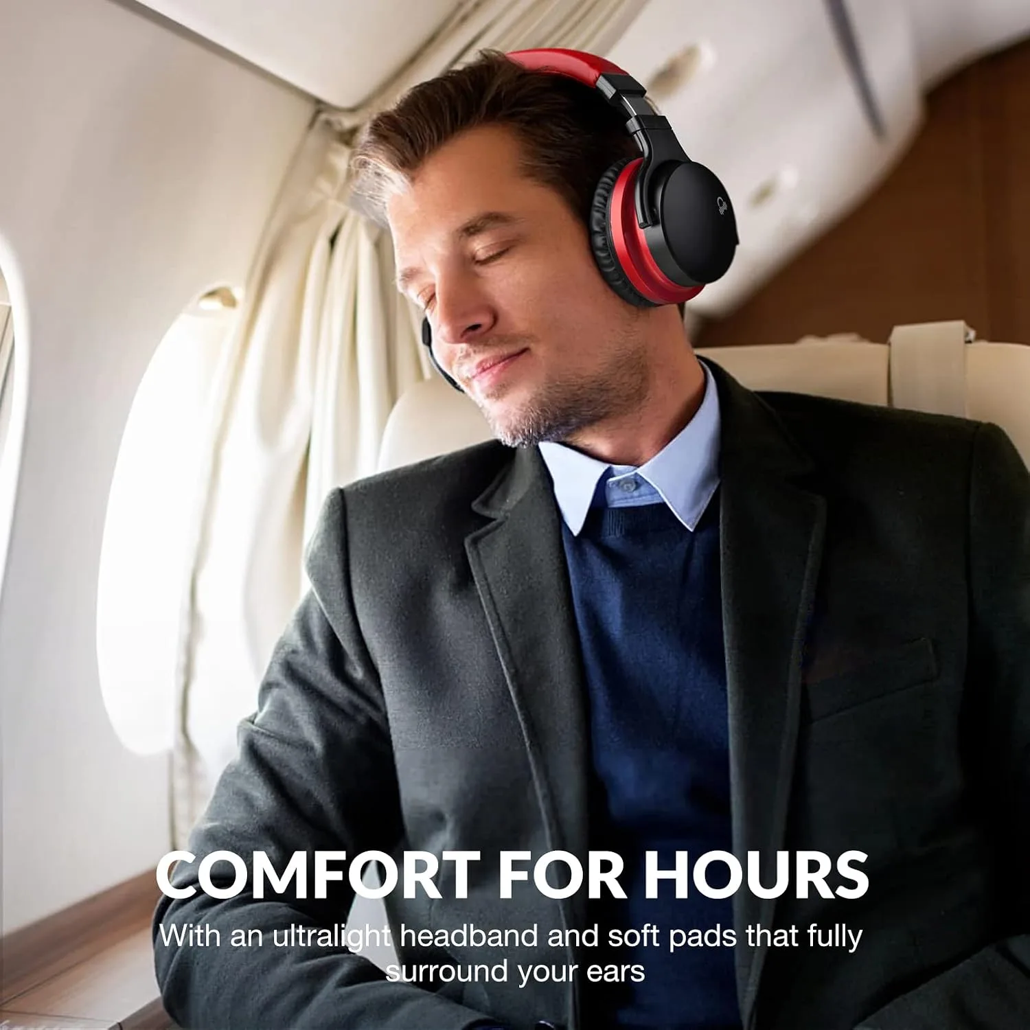 MOVSSOU Million Sold Classic E7 Active Noise Cancelling Headphones