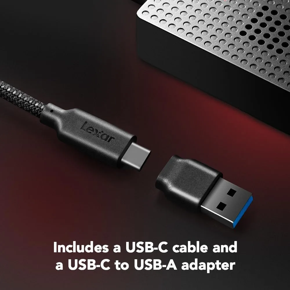 Lexar Play PRO Micro SD Express Card Reader, 900MB/s Read, USB 3.2 Gen 2