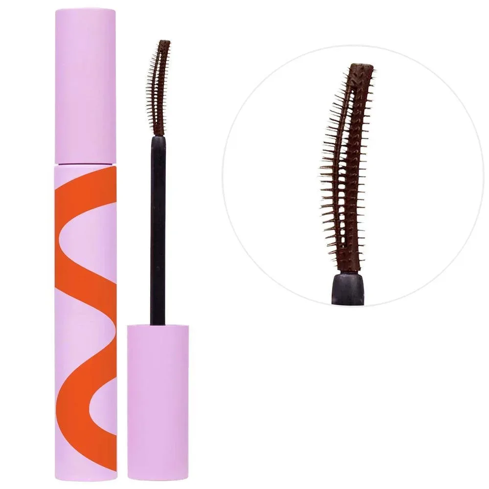 MakeWaves Máscara de Pestañas Alargadora + Voluminizadora - Jet Black - Drift rich espresso brown