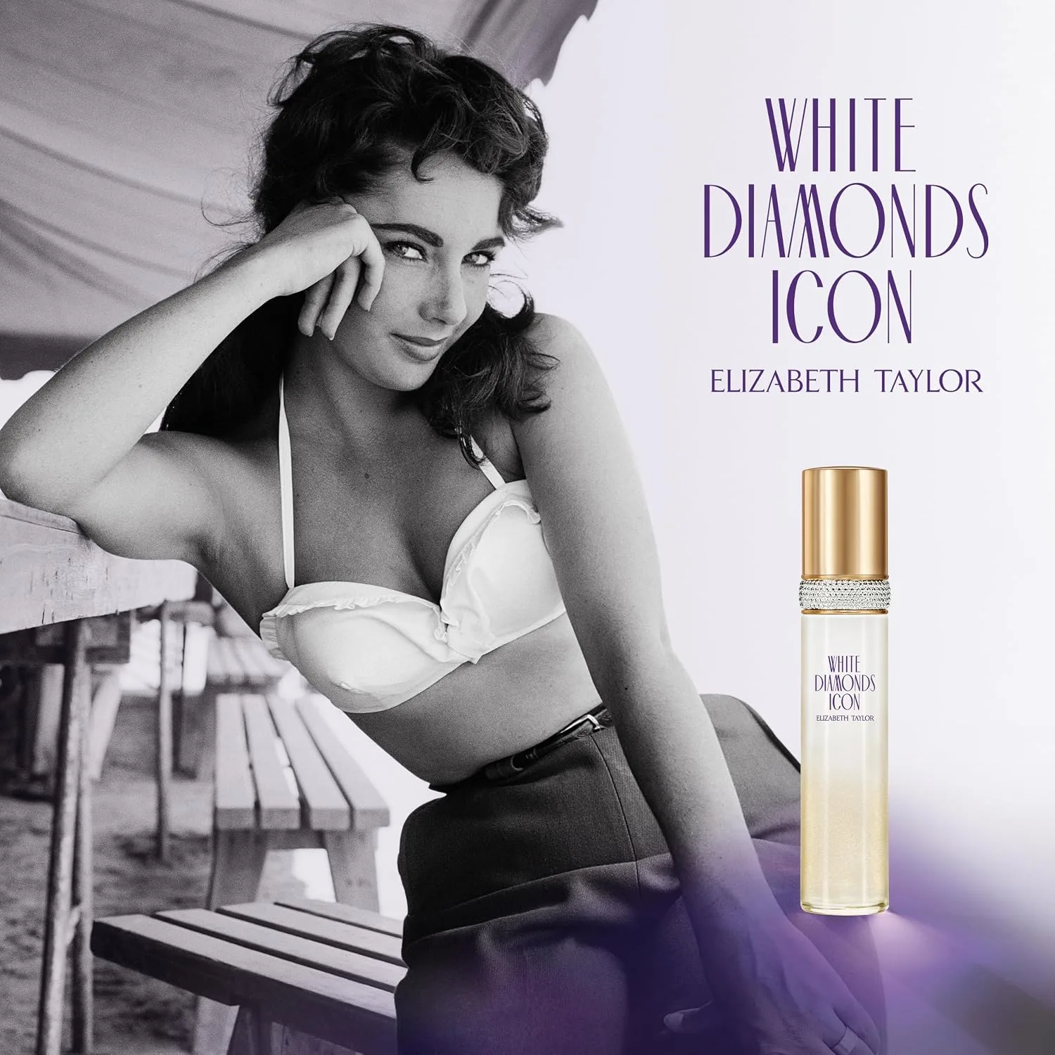 Elizabeth Taylor White Diamonds Icon Eau de Parfum, 1.7 fl oz