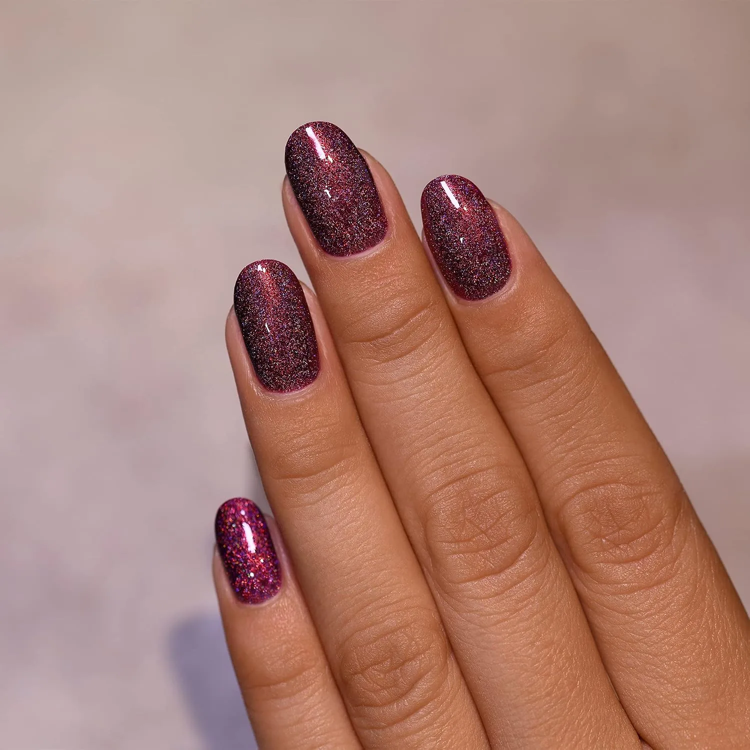 ILNP Broadway - Saturated Wine-Red Ultra Holo Nail Polish